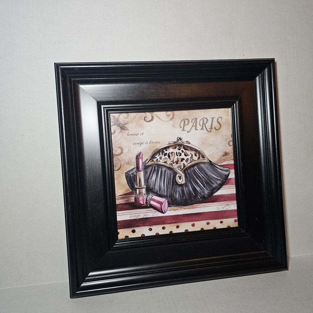 Sophie Devereux Fashion Purse Framed Art Print Parisian 15"